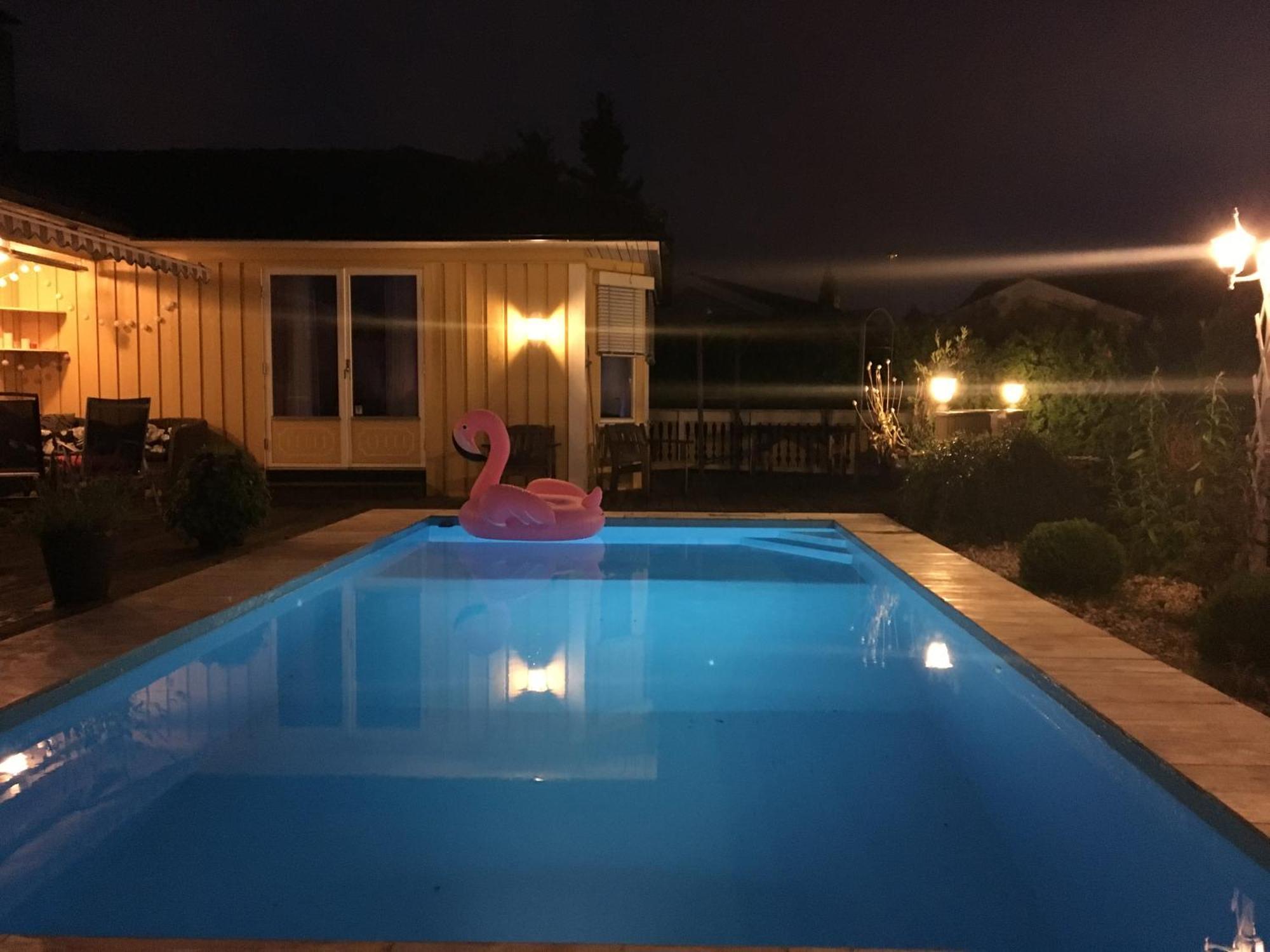Modern Apartment With Pool & Sauna Порсґрунн Екстер'єр фото